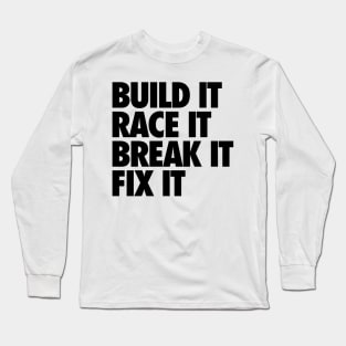 Race Car Owner Long Sleeve T-Shirt